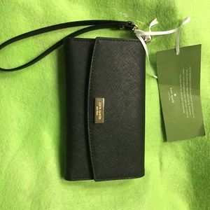 Black Kate Spade Wristlet